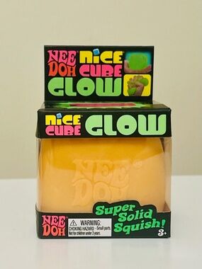 Needoh Nide Cube Glow ORANGE - New